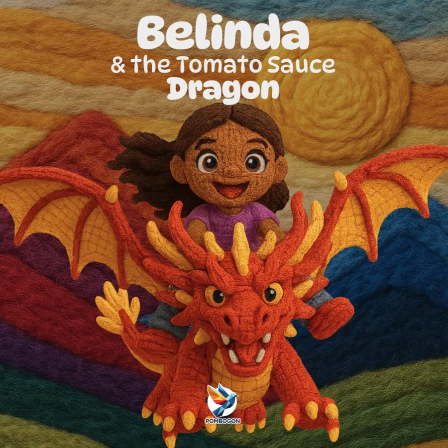 Hardcover of Belinda and the Tomato Sauce Dragon